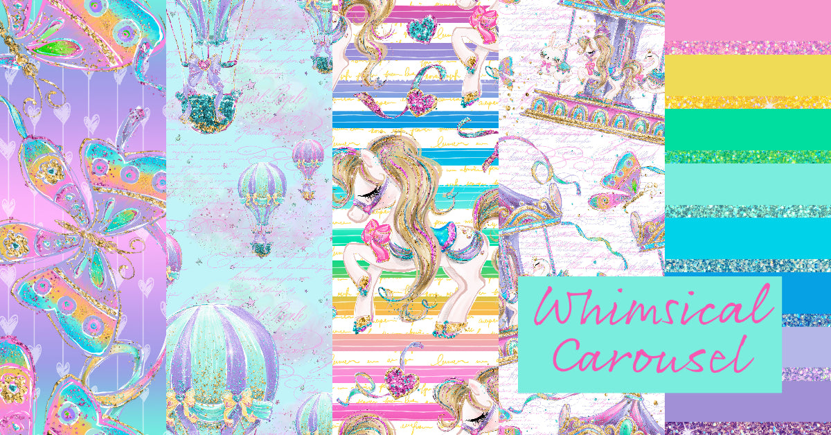 Whimsical Carousel  - KLL Collection