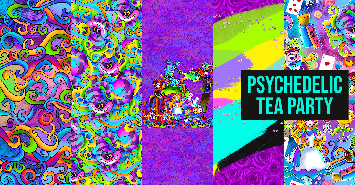 Psychedelic Tea Party  - KLL Collection