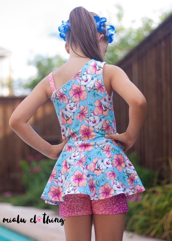 Princess of Motunui - Floral Piggy