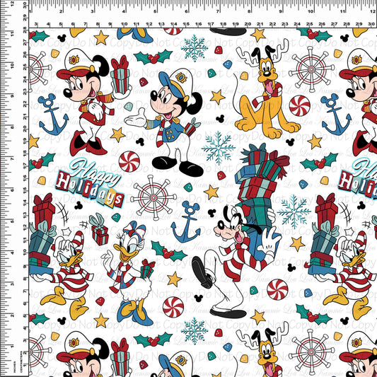 Christmas Cruise - Merrytime - Character Toss - Regular Scale (9x9)