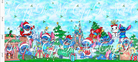 626 Christmas - double border