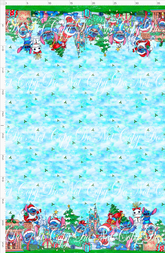 626 Christmas - double border