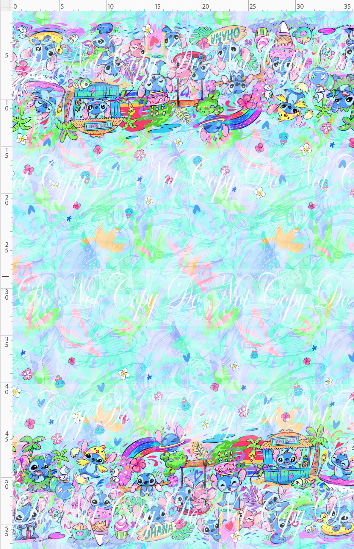 626 Cutie - Double Border - Pastel