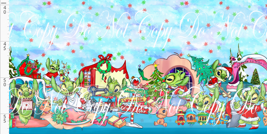 626 Grinch - double border