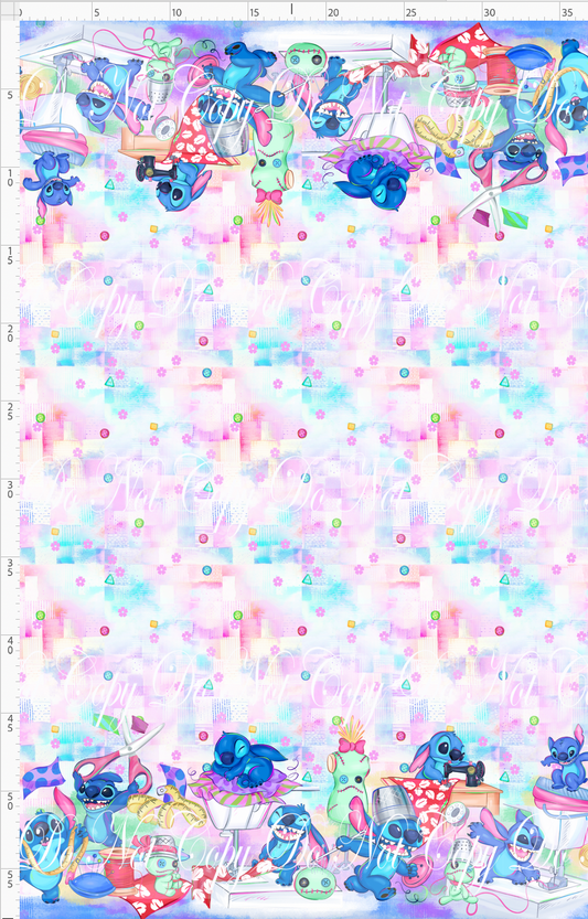 626 stitching - double border