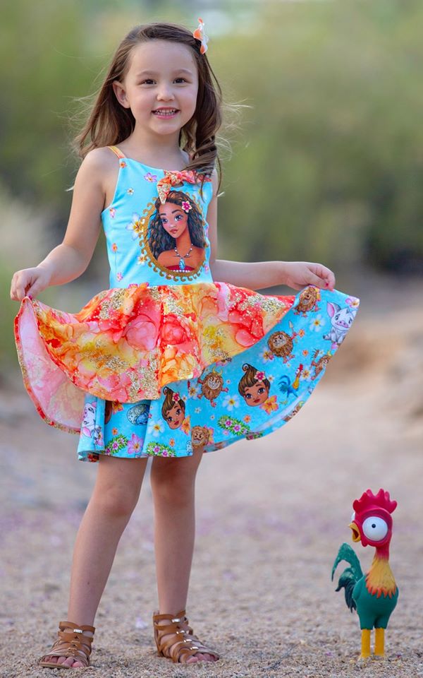 Princess of Motunui - Coordinate Toss