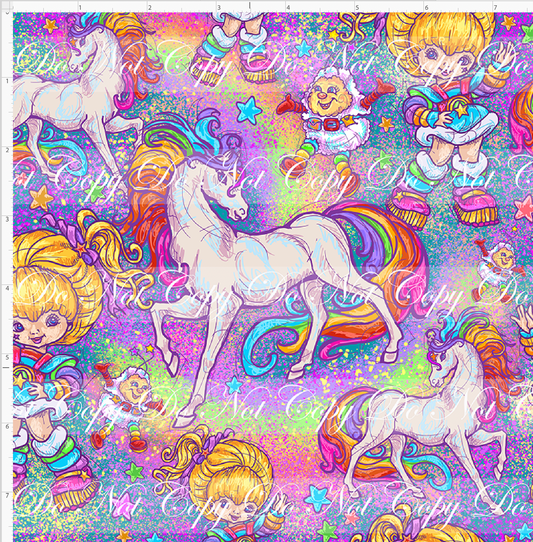 80's throwback - Rainbow Unicorn - Main - Regular Scale