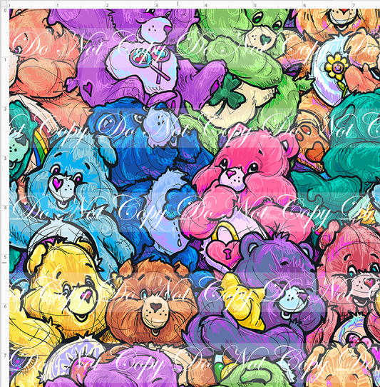 80s Throwback - Colorful Bears - Regular Scale