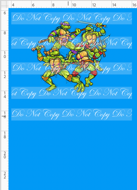 80s throwback - Turtles - Panel