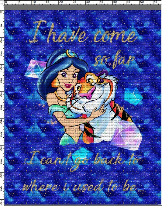 Diamond Sky - Full Size Blanket Panel 58W x 72H