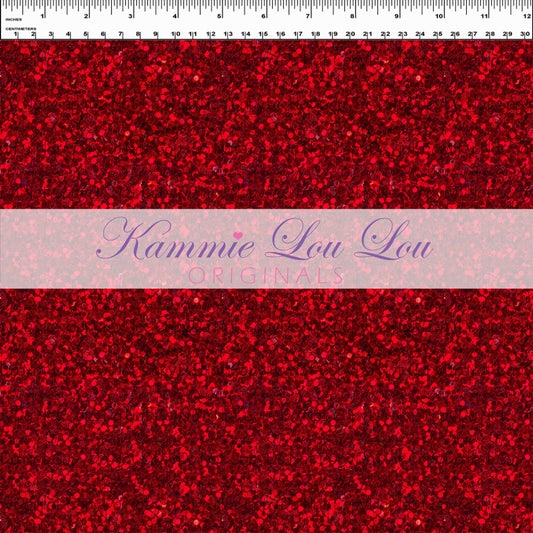 Endless Essentials: Kammieland Glitters - Traditional Crimson