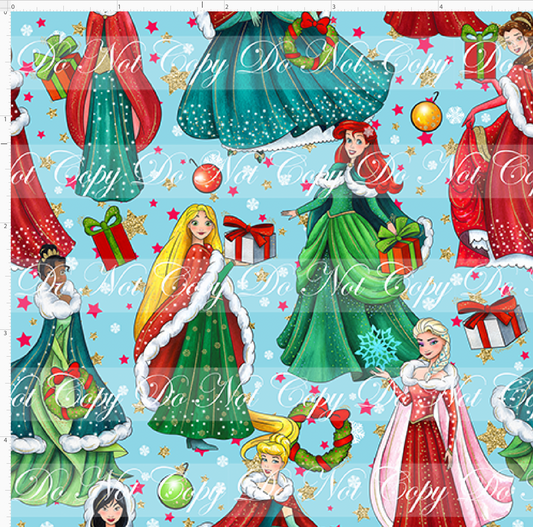 A Very Princess Christmas - Main - Blue - Small Scale