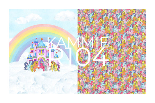 Adventures in Magicland - Childrens Blanket Panel 58W x 36H