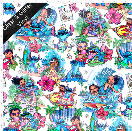 Aloha Adventures-main-Regular Scale-CLEAR & GLITTER VINYL