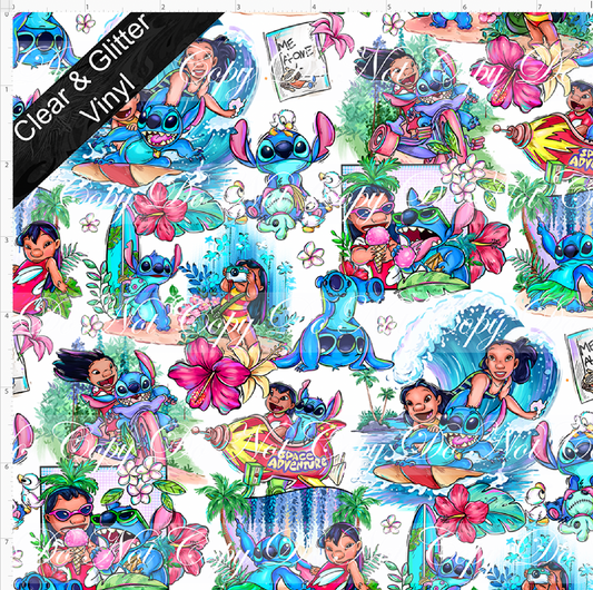 Aloha Adventures-main-Small Scale-CLEAR & GLITTER VINYL