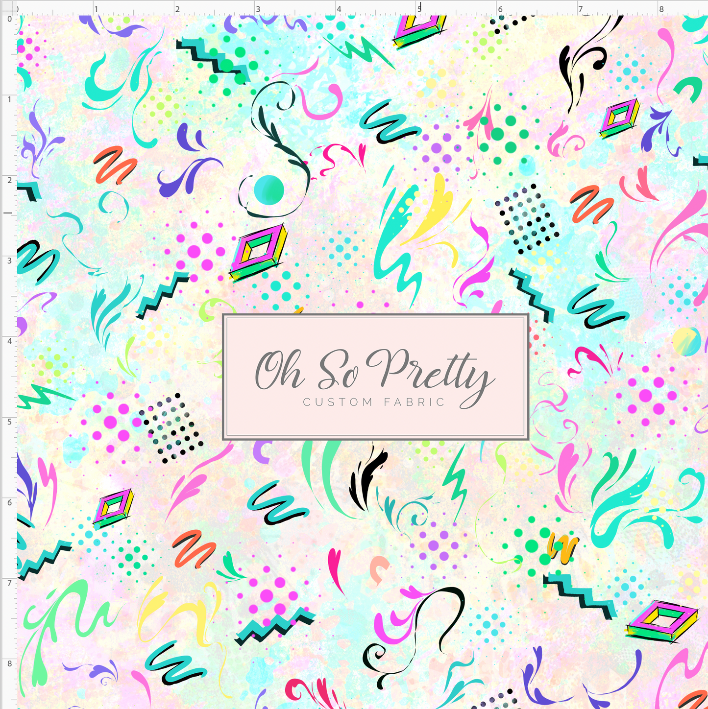 Artistic 80s-Coordinate-Light Pastel