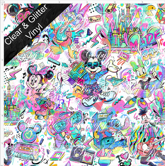 Artistic 80s-Main-Small Scale- CLEAR & GLITTER VINYL
