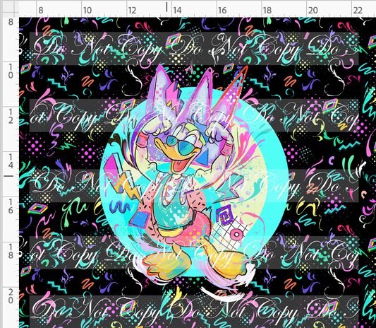 Artistic 80s-Panel-Black-Boy Duck-adult