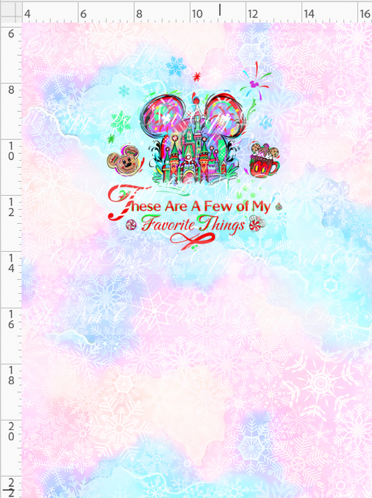 Artistic Christmas Town - Panel - Favorite Things - child