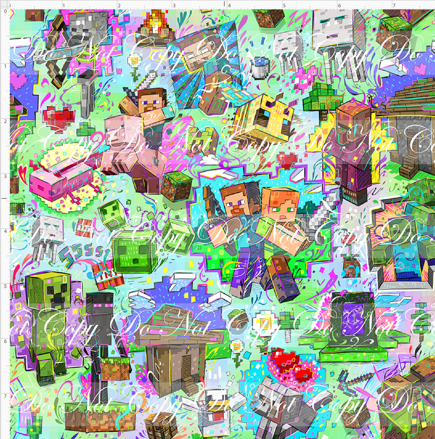 Artistic Miners - Main - Green Blue - Small Scale