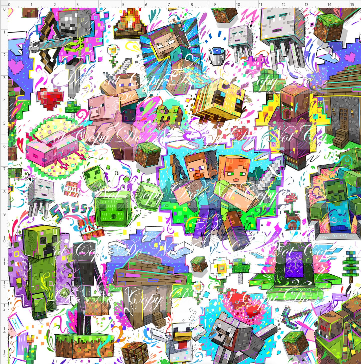 Artistic Miners - Main - White - Small Scale