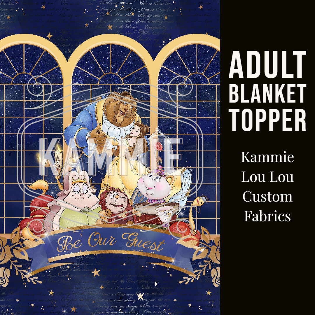 Be Our Guest - This Dance - Full Size Blanket Panel 58W x 72H