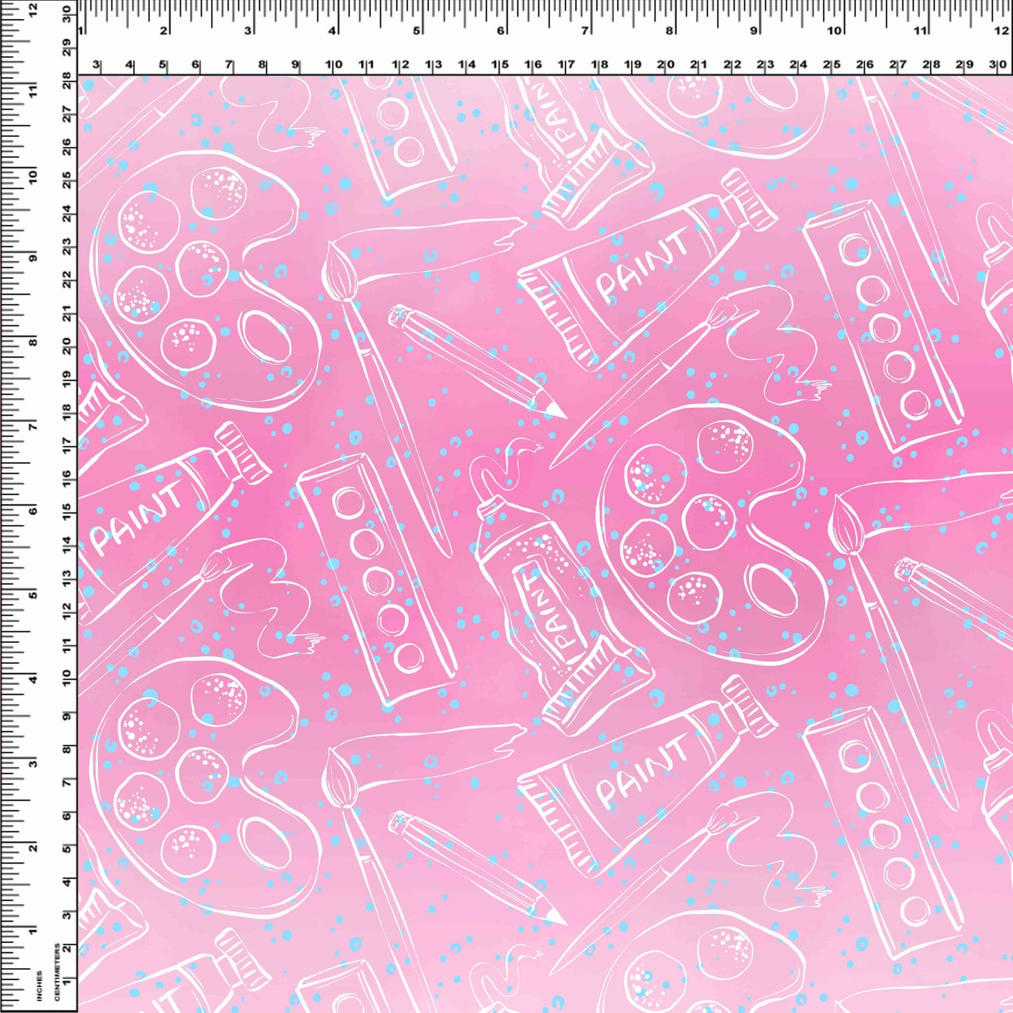 Art Class - Basics - Pink Silhouettes