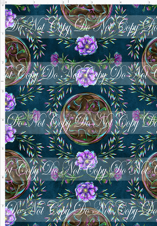 Brave at Heart - Symbol Coord - blue green - SMALL SCALE