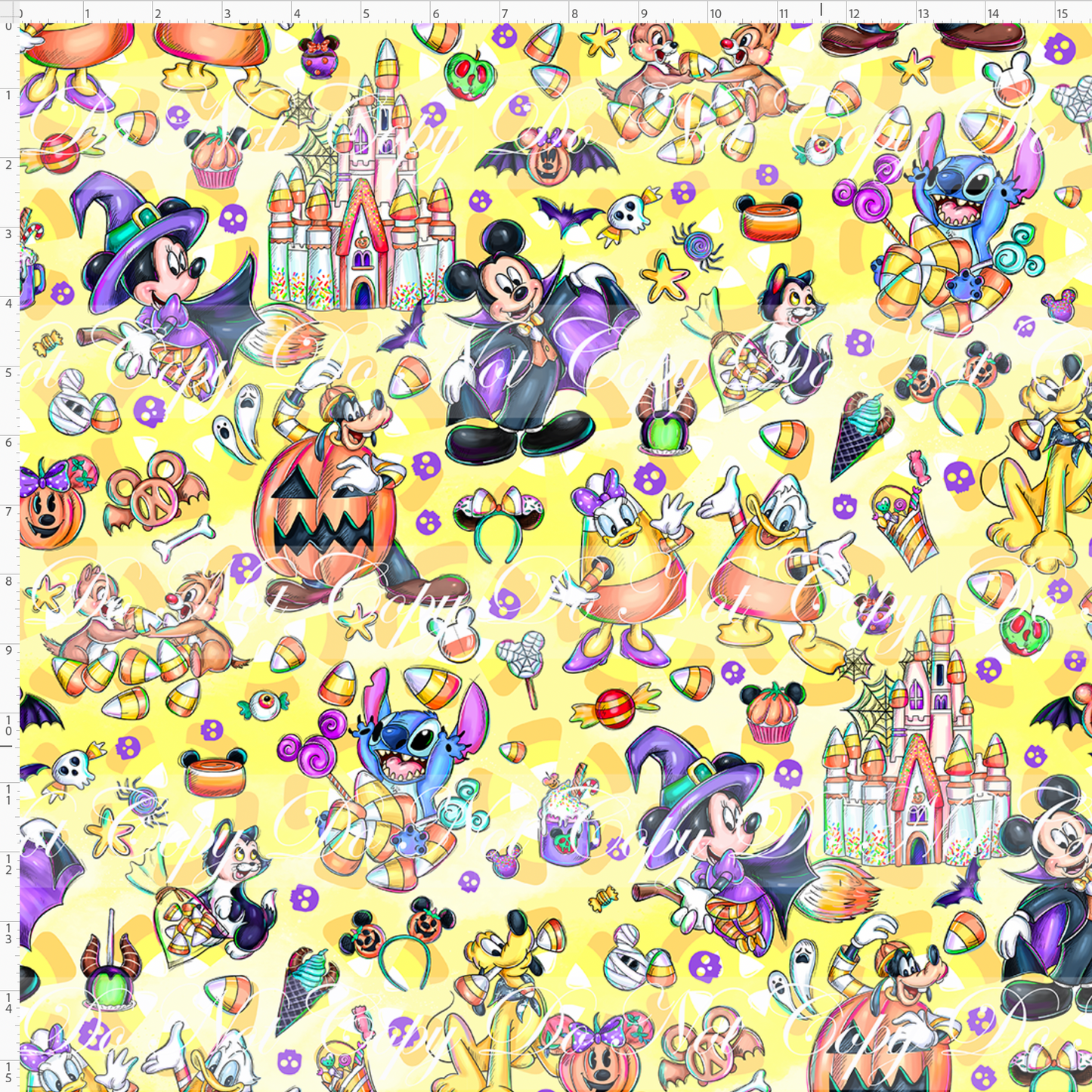 Candy Corn Friends-Main-Yellow-Large Scale