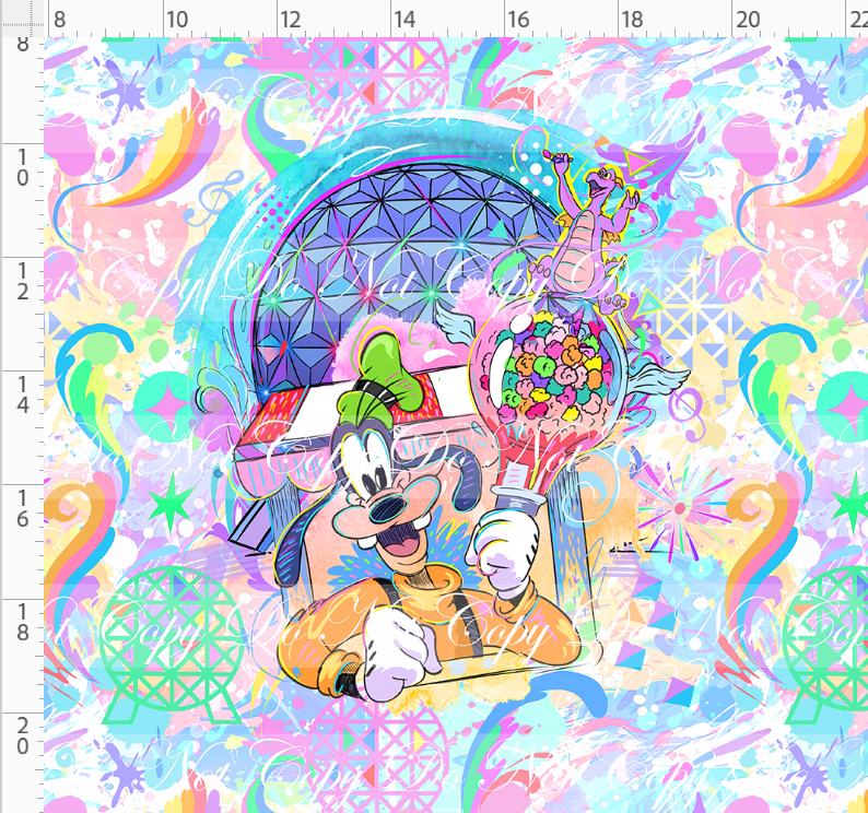 Celebrate the arts -panel - goof - adult - color