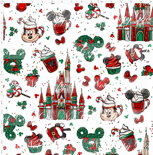 Christmas Mouse Classic - elements - large scale