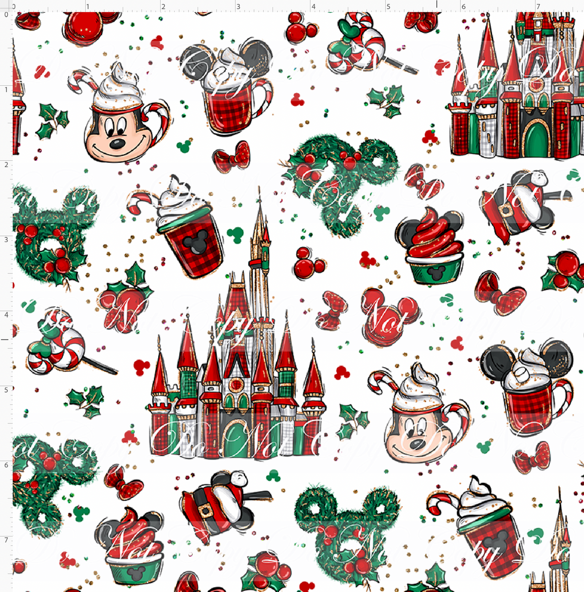 Christmas Mouse Classic - elements - small scale