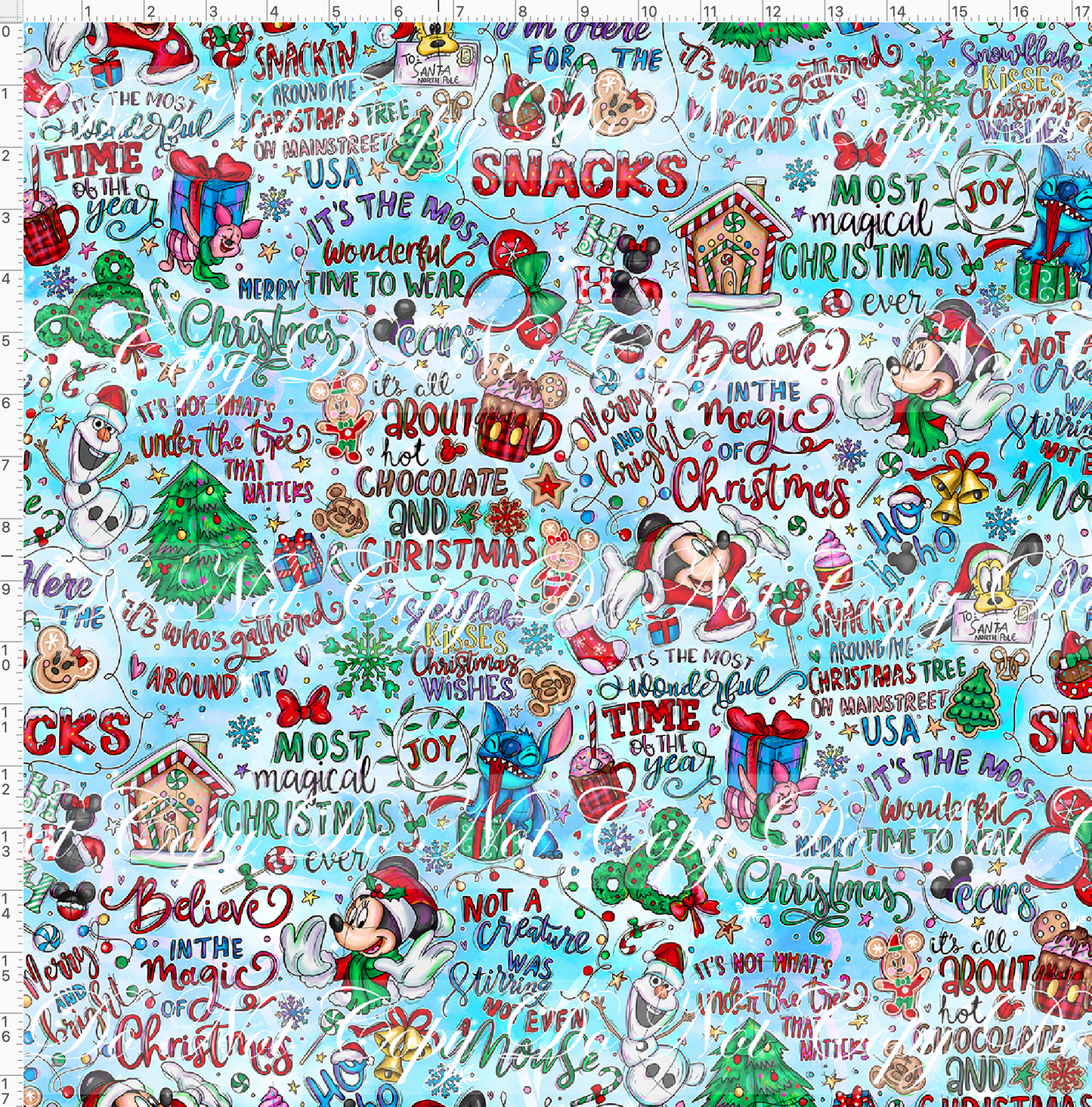 Christmas Mouse Favorite Doodles-Main-Blue-Regular Scale