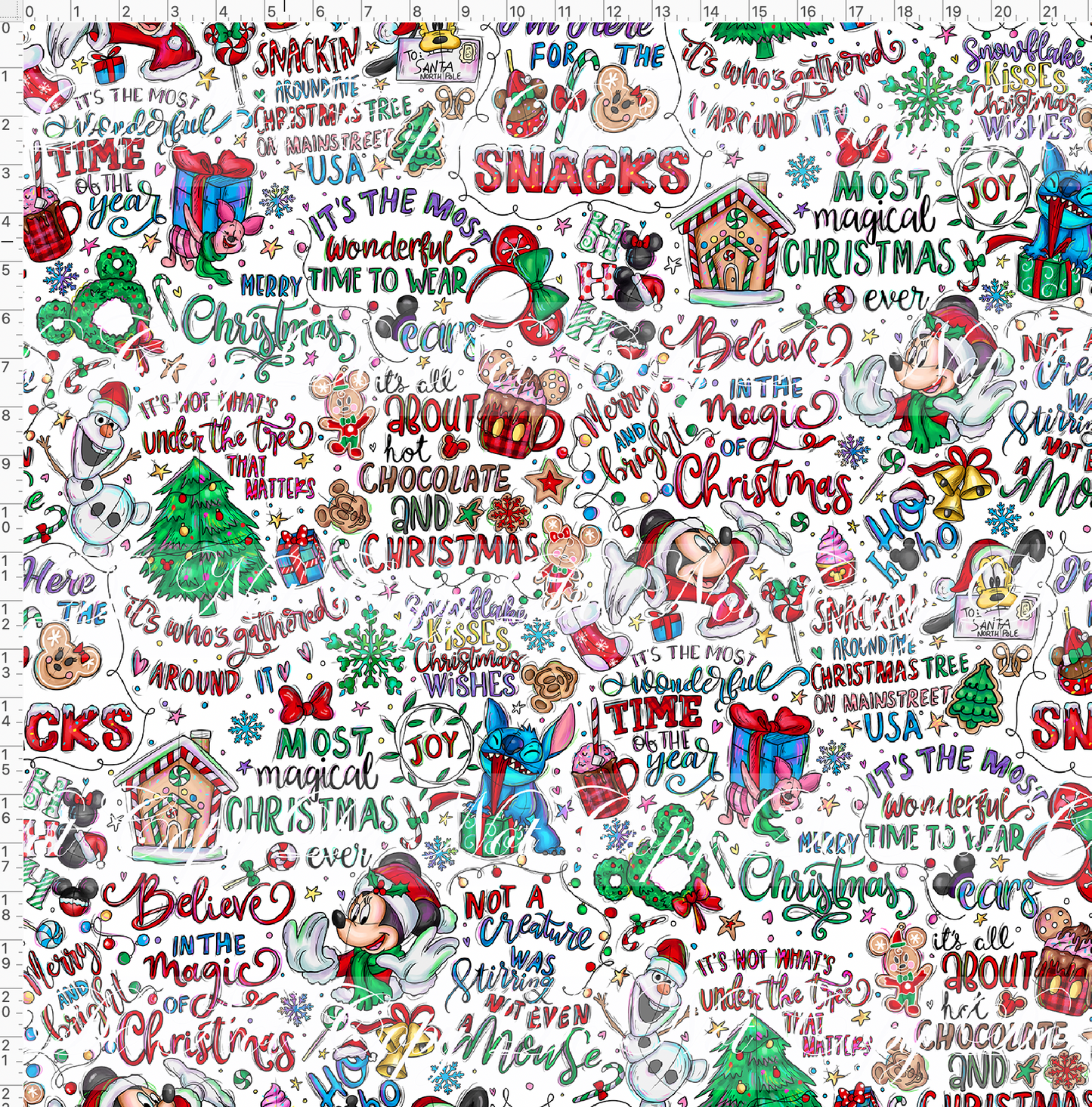Christmas Mouse Favorite Doodles-Main-White-Large Scale