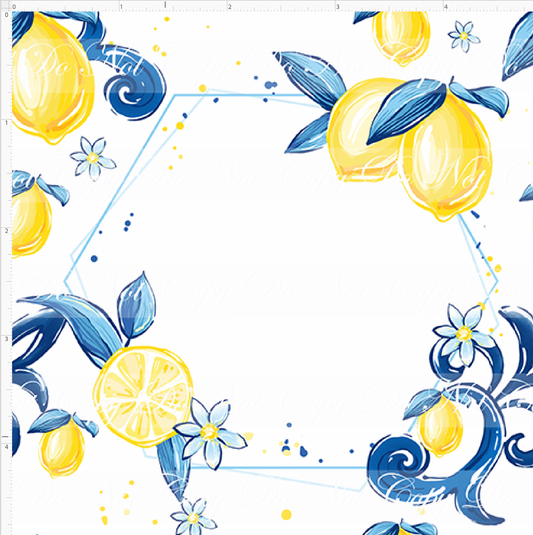 Citrus Sol - Fancy Hexagon - Small Scale