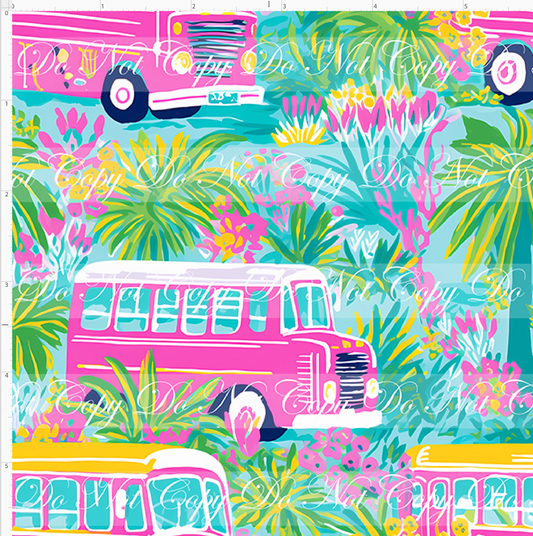 Classroom Chic - School Bus in Paradise