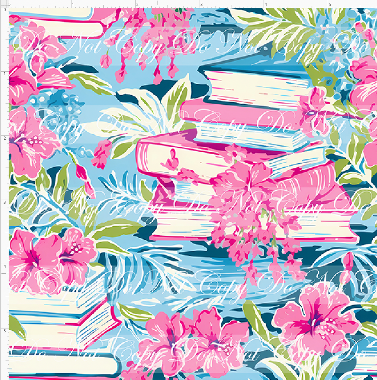 Classroom Chic - Stacked Books LIght Blue