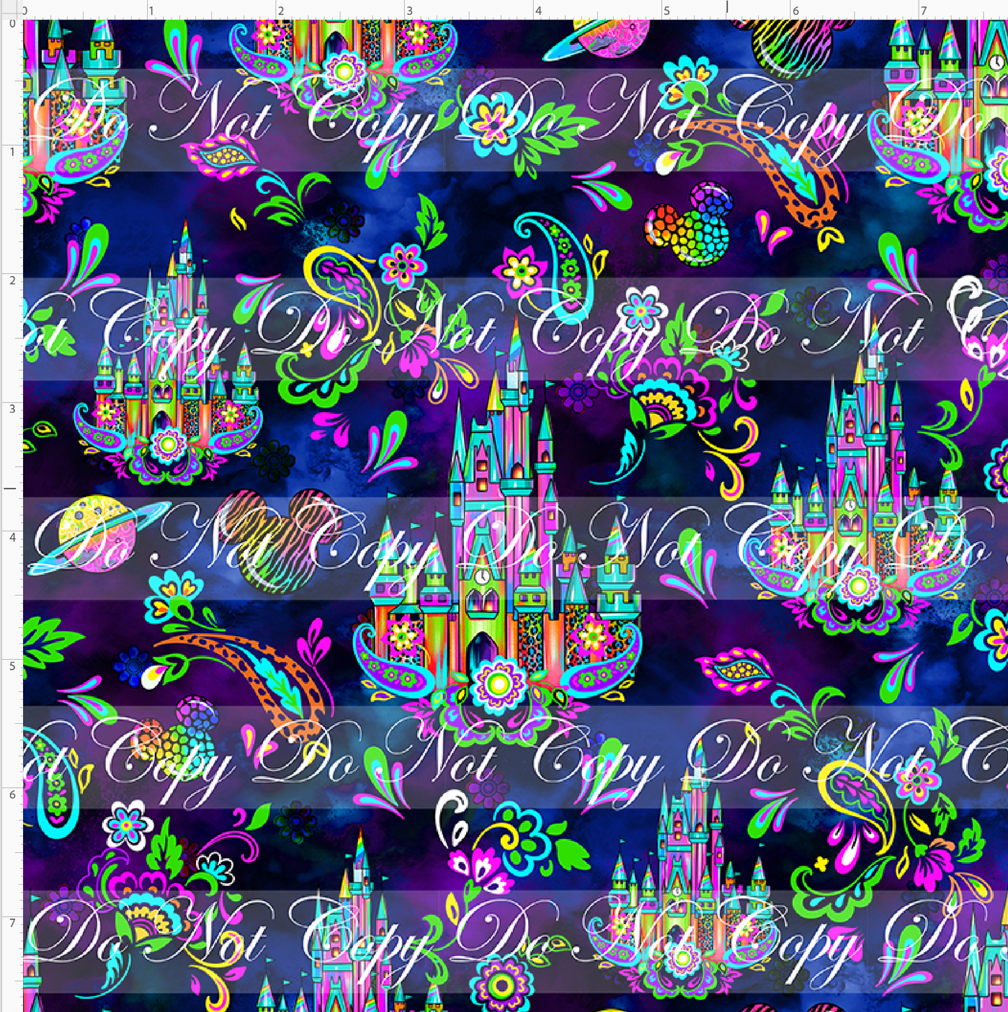 Colorful Kingdom - Castle - Navy - SMALL SCALE