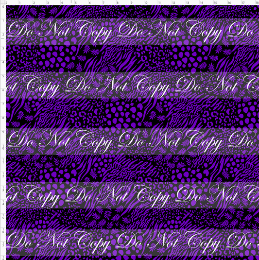 Colorful Kingdom - background - purple leopard
