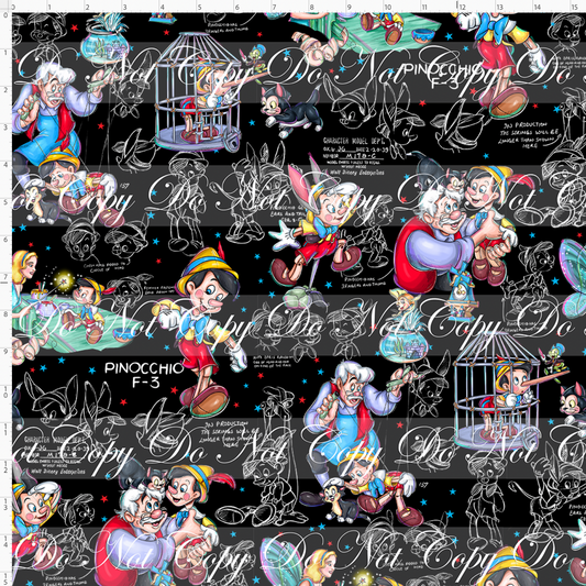 Conscience be your guide - main sketch - black - large scale