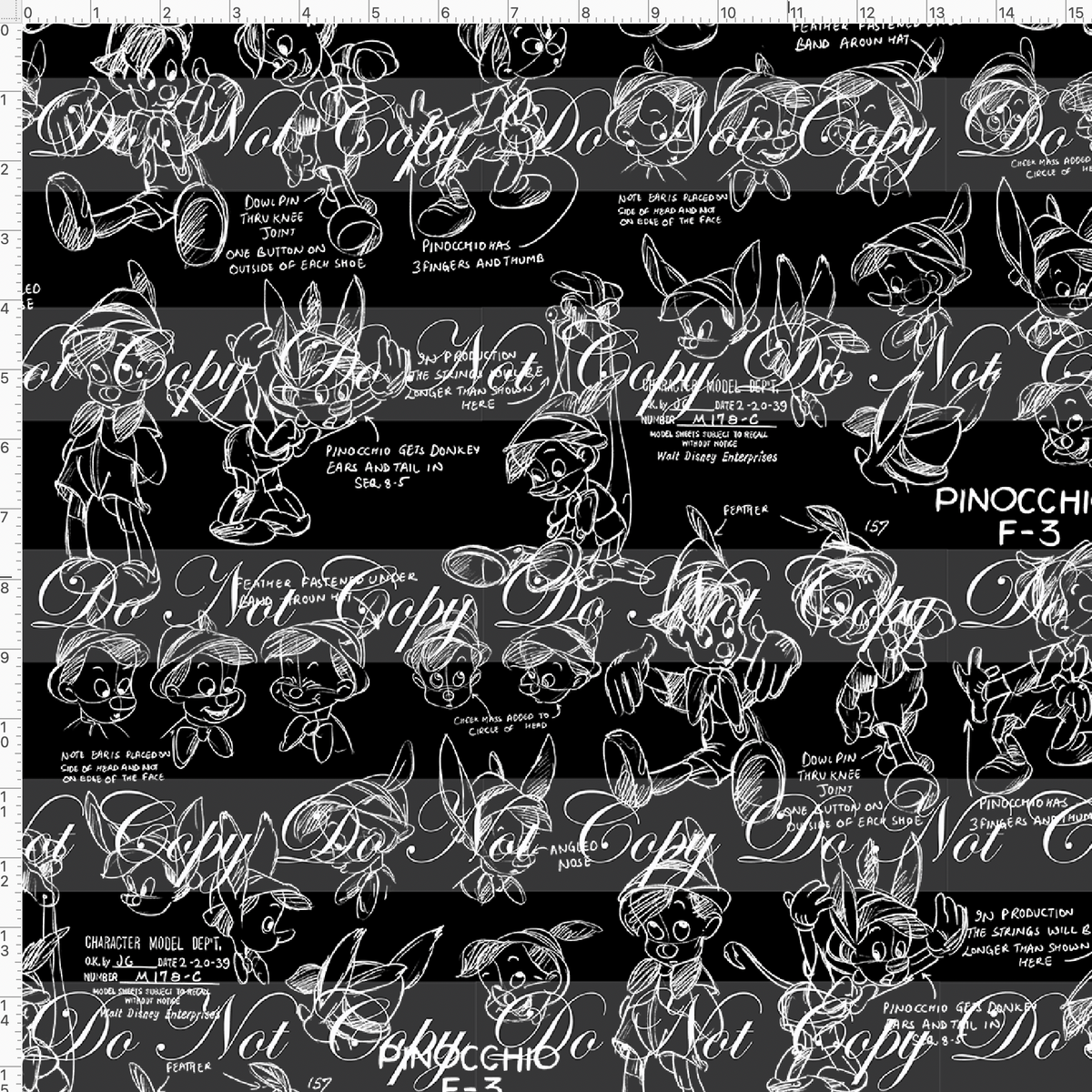 Conscience be your guide - sketch - black - large scale