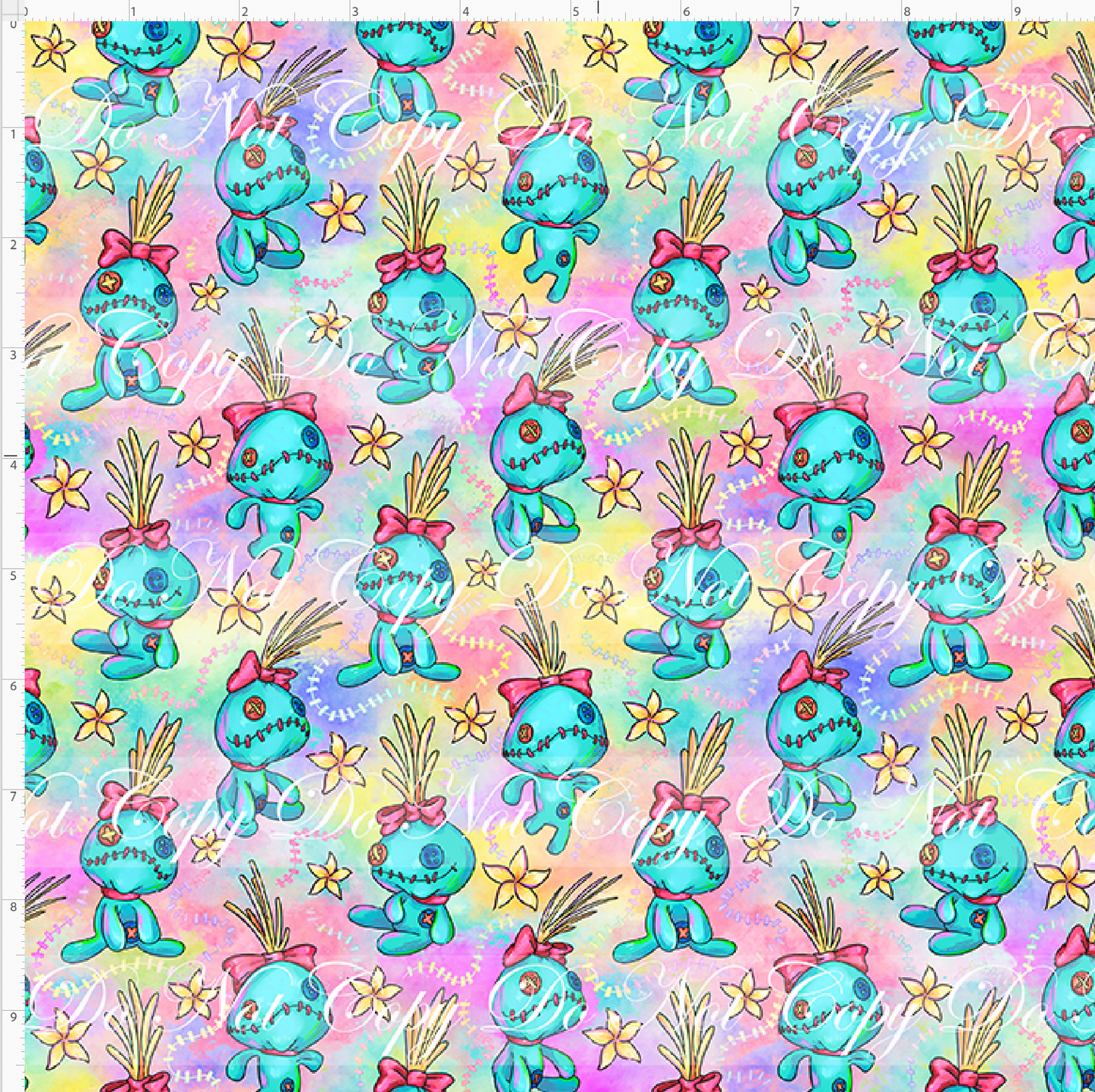 Cosmic 626 - Coordinate - rainbow - small scale