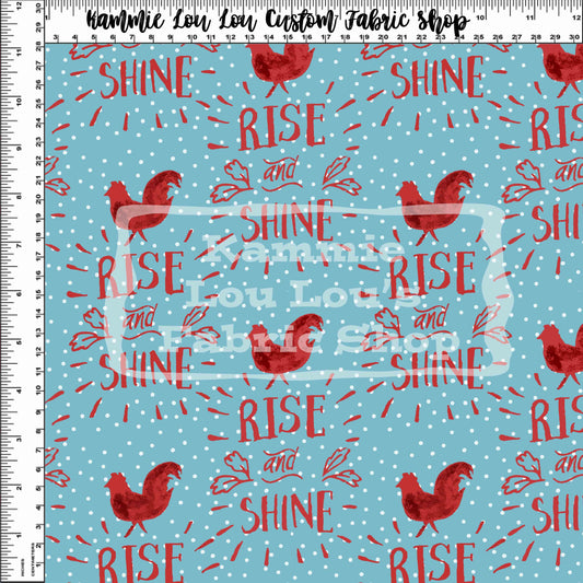 Country Roads - Rise and Shine - Blue