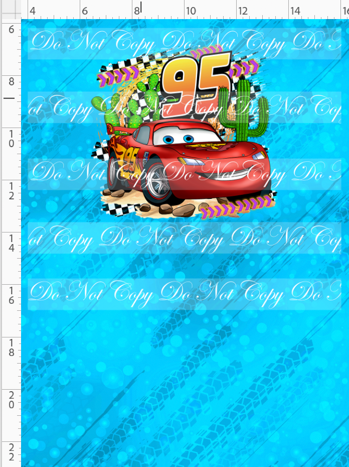 Cozy Cone Nights - panel - single - blue - child