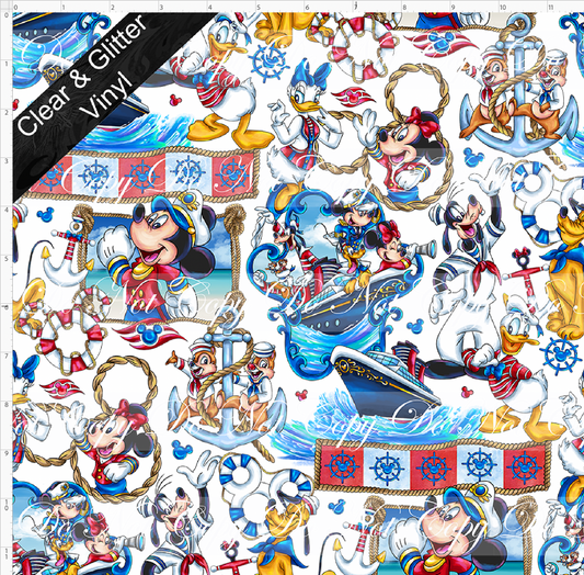 Cruise into Magic-Main-characters half body-CLEAR &GLITTER VINYL-small scale