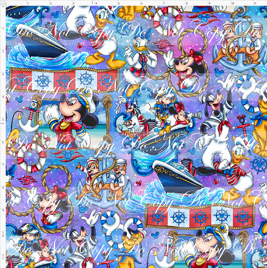 Cruise into Magic-Main-characters half body-Pink Purple Blue-regular scale