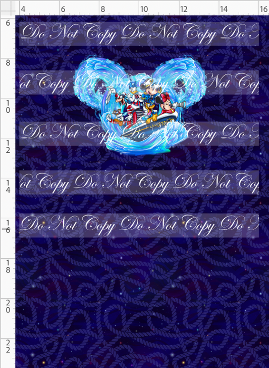 Cruise into Magic-Panel-Full Body Characters-Navy-child