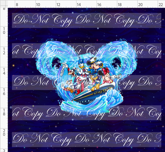 Cruise into Magic-Panel-characters and words-navy-mouse head-adult