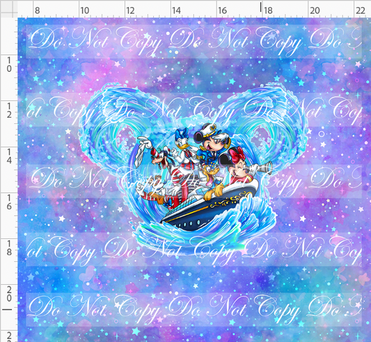 Cruise into Magic-Panel-characters half body-Pink Purple Blue-adult