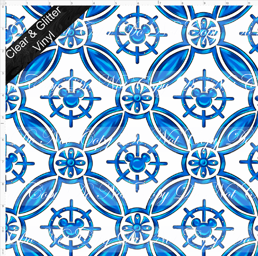 Cruise into Magic-coordinate-nautical mouse-CLEAR & GLITTER VINYL-regular scale